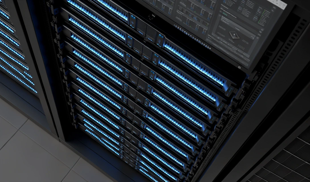 Server infrastructure representing RPC nodes